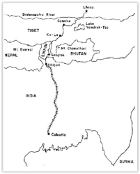 From Calcutta to Lhasa