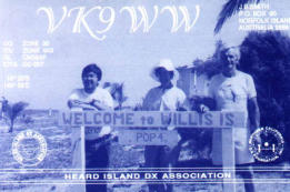 VK9W, Willis Island