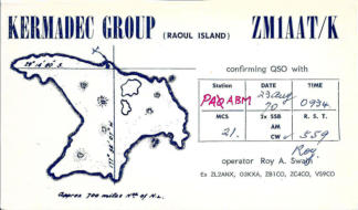 I like those old prefix QSL cards