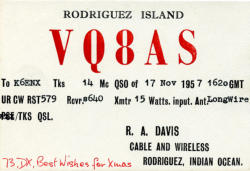 DX hunters got VQ8AS from Rodriguez in their log