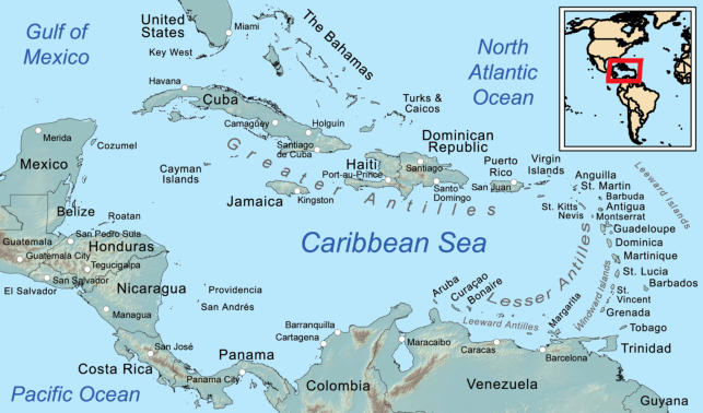 Leeward and Windward Islands (The Carribian)
