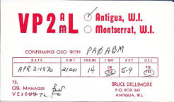 The Prefix of Antigua changed from VP2A in V2