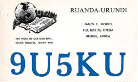 Ruana-Urundi, only 2 years a DXCC credit