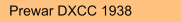 Prewar DXCC 1938