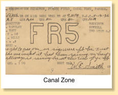 Canal Zone became later K5 and later KZ5. And then getting deleted