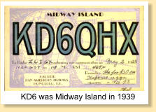 One of the few KD6 QS'Ls from  Midway Island