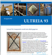 Ultreia, de nieuwsbrief 