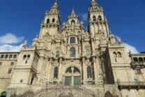 De kathedraal van Santiago de Compostela