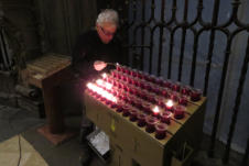 Gelukkig toch nog een paar echte kaarsjes