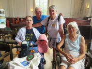 Dank je wel Maria (in rolstoel)