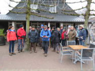 Klaar voor de wandeling naar De Rips