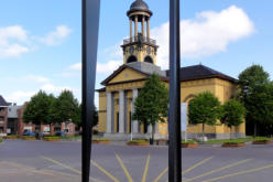 Markering pelgrimsroute Sint-Jacobiparochie (foto HenkRusman)