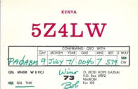 Bob, 5Z4LW, FOC-102