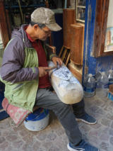 Hoetbewerker in Essaouira