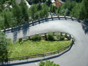 Slalom omhoog naar Gries