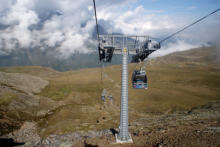 Omhoog met de Hochgurgl Bahn