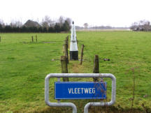 Grenspaal 243 mag niet aangeraakt worden 