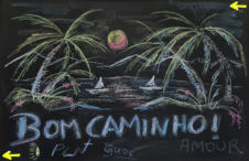 Goeie dag groet op de Camino