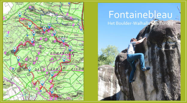 Boulderen en wandelen in Fontainebleu