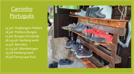 Schoenen uit in de herberg