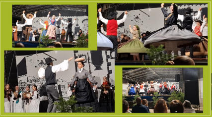 Folkloregorepen in Pedro de Rates