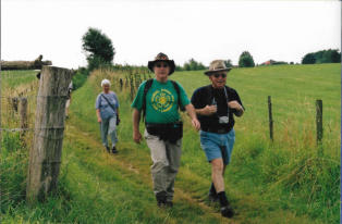 Wandeldriedaagse Zuid Limburg (met mijn broer)