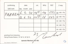 Deleted of toch geldig als CE9, Antarctica