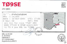 T0-Seborga, leuk maar telt niet