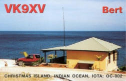 De call VK9XY werd vaker voor Duitse DX-pedities naar Christmnans Island gebruikt