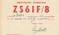 Uitstapje met Lamberth ZS6IF naar Basutoland