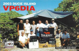 VP6DIA was the second DXpedition to Ducie. The first was VP6DI in early 2002