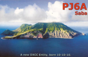 Saba, new to DXCC since 10-10-2010