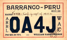 Bill OA4J kreeg zijn WAS certificaat voor 1938.